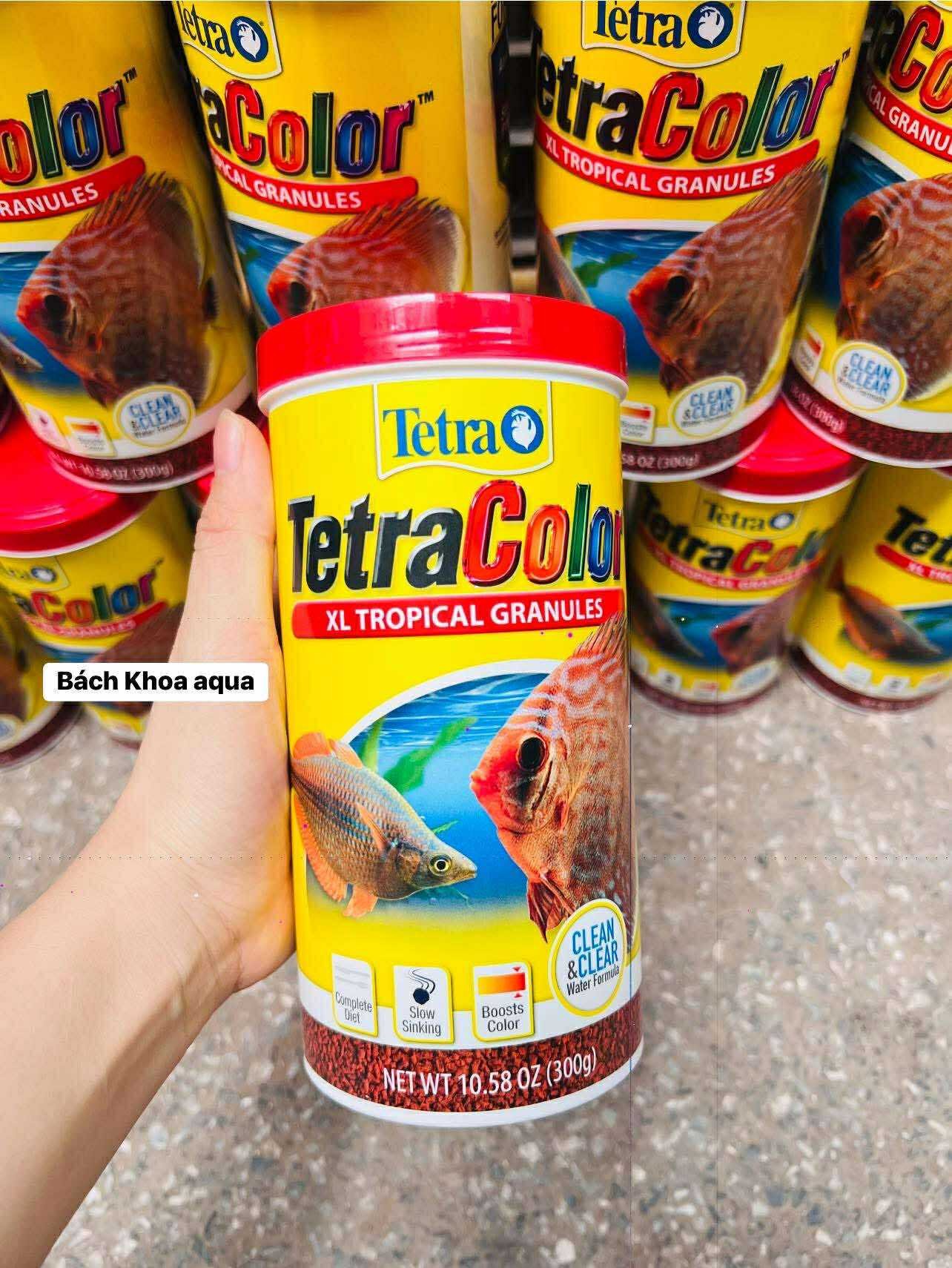 Thức ăn Tetra Color lọ 300g nguyên hãng